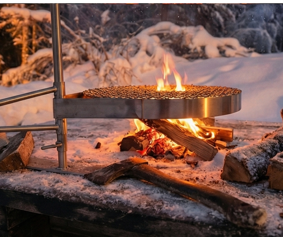 Grill Rund Rostfritt Stål - Fritid | Råneå Bygghandel