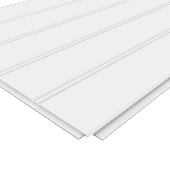 Innertak regina pärlspont Dekor vit mdf 6x2435x405 - Innertak | Råneå Bygghandel