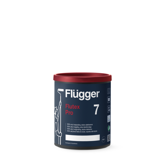 Flügger Flutex Pro 7 Flügger White / Base 1_0,7 L