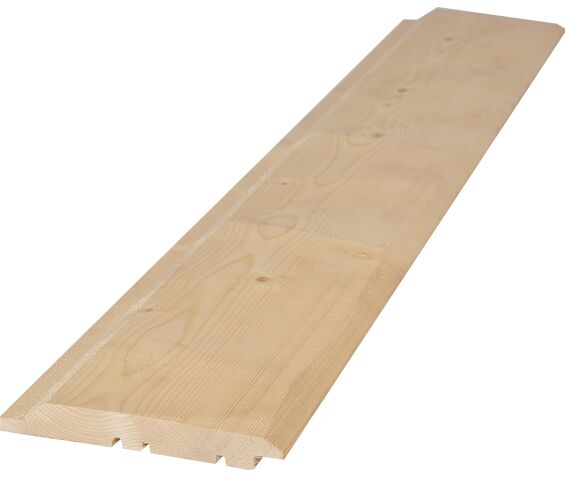 Bilad timmerpanel gran lp 22x145 - Ytterpanelbräder | Råneå Bygghandel