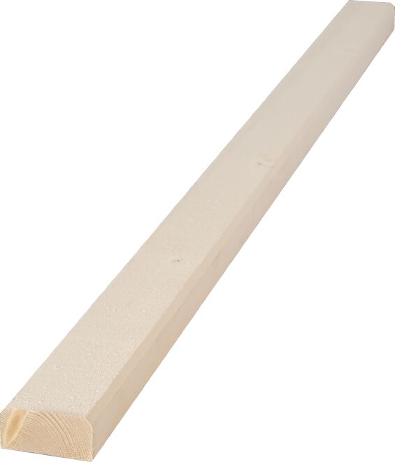 Lockläkt g4-2 cmp-g/m gran vit 22x45 3,3m - Läkt | Råneå Bygghandel