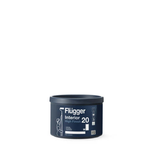 Flügger Interior High Finish 20 Bas 4_0,35 L - Färg | Råneå Bygghandel