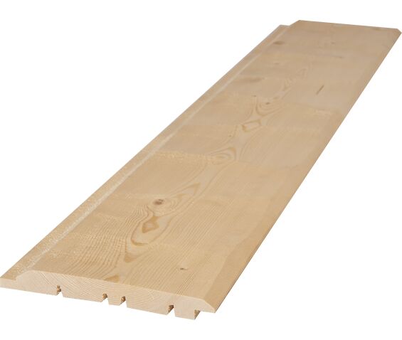 Bilad timmerpanel gran lp 22x170 - Ytterpanelbräder | Råneå Bygghandel