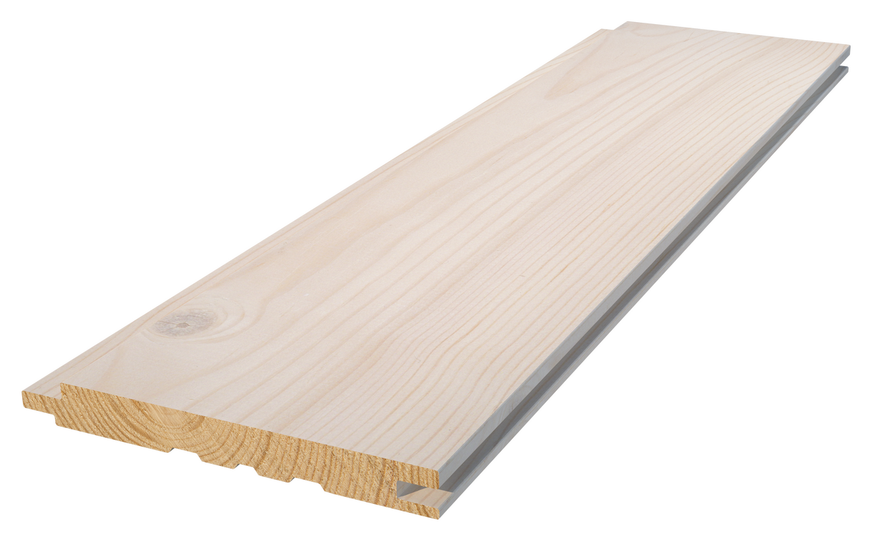 Panel trend slät vitvax Furu ändsp 13x120x3600 8st - Innerpanel | Råneå Bygghandel