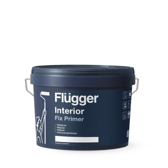 Flügger Interior Fix Primer - Häftgrund -  | Råneå Bygghandel