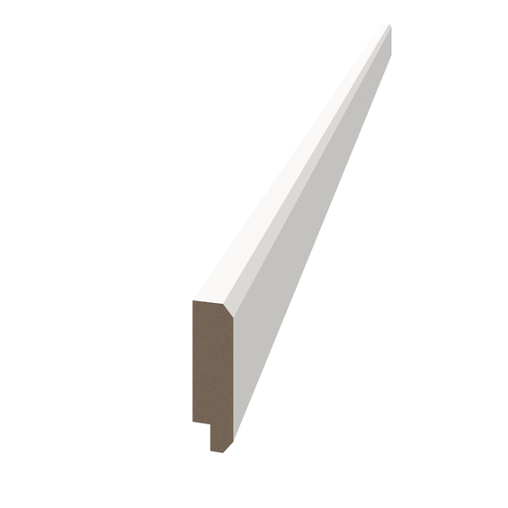 Bröstlist regina modern vit s 0502-y 12x56x2440 - Lister | Råneå Bygghandel
