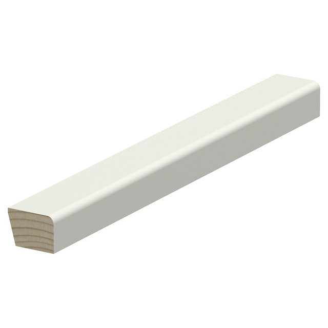 Smyglist furu vit 15x21x4400mm -  | Råneå Bygghandel