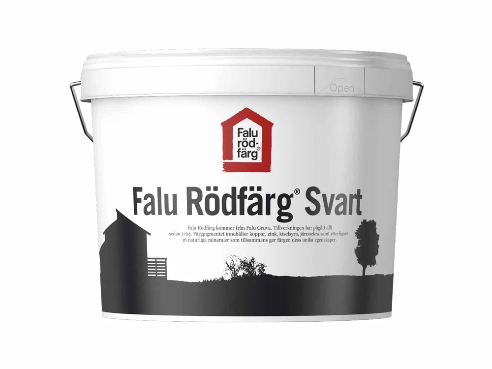 Falu Rödfärg Original - Svart -  | Råneå Bygghandel