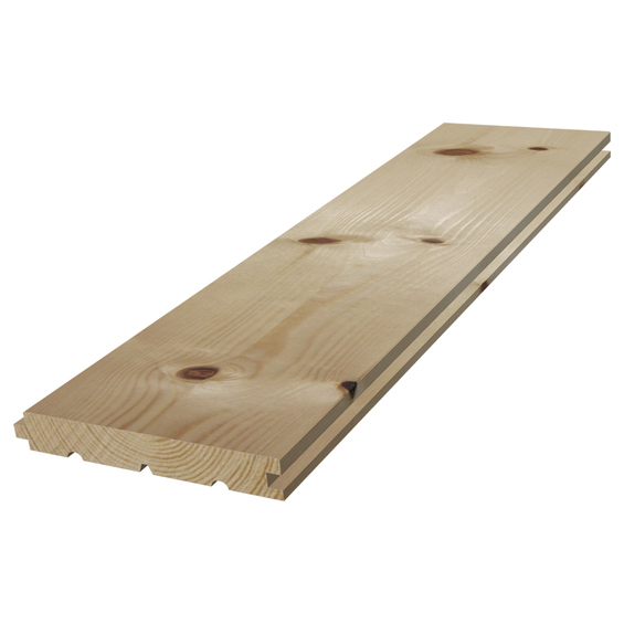 Trägolv värmlandsgolvet Ekonomi furu 25x165mm - Invändiga panelbräder - Obehandlad | Råneå Bygghandel