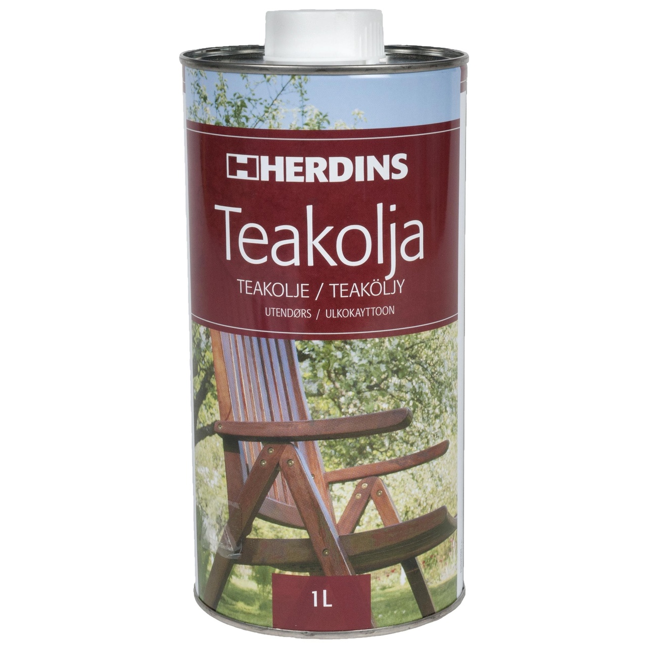 Teakolja utomhus 1L