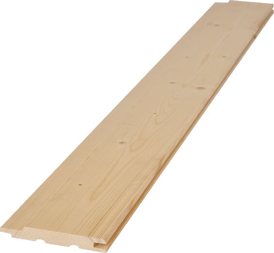 Panel pernille furu lp 12x95 - Invändiga panelbräder - Obehandlad | Råneå Bygghandel