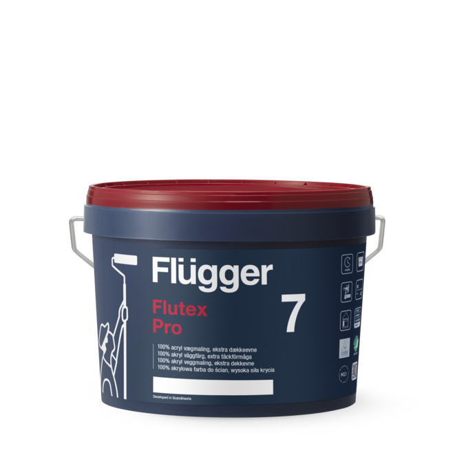 Flügger Flutex Pro 7 Flügger White / Base 1_2,8 L