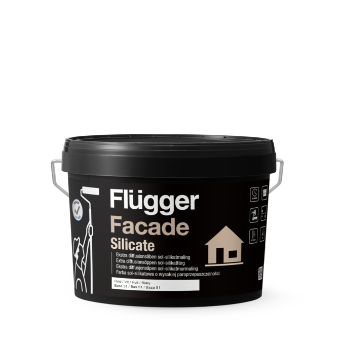 Flügger Facade Silicate 3L- Silikatfärg -  | Råneå Bygghandel