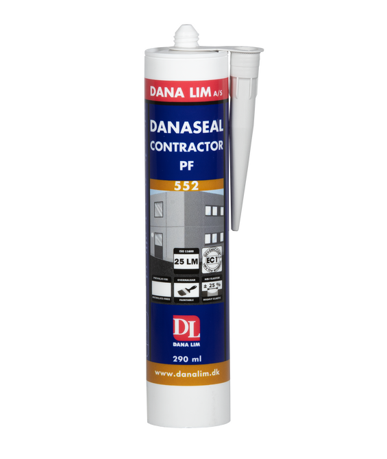 Fogmassa contractor pf 552 Svart s9000n 290ml - Fog | Råneå Bygghandel