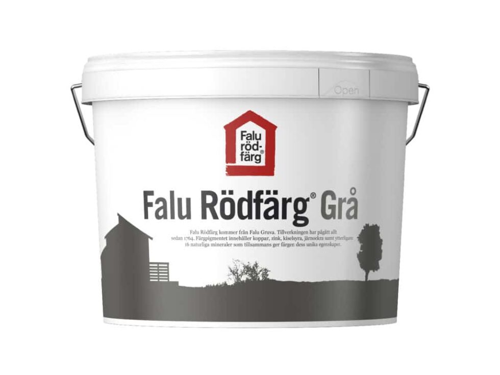 Falu Rödfärg Original Grå 10 L - Färg | Råneå Bygghandel