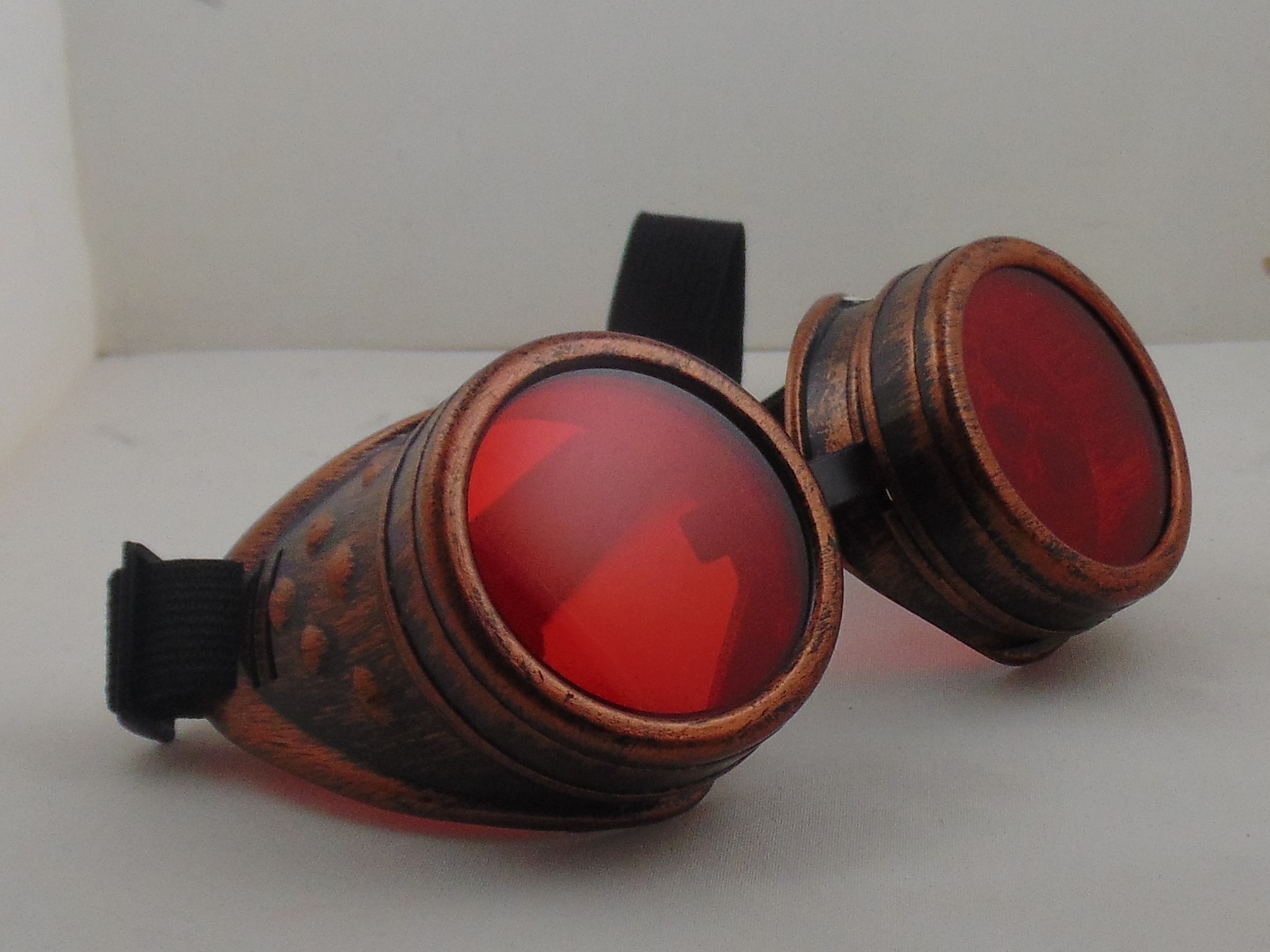 Goggles - copper colour frame, choice of lens colour
