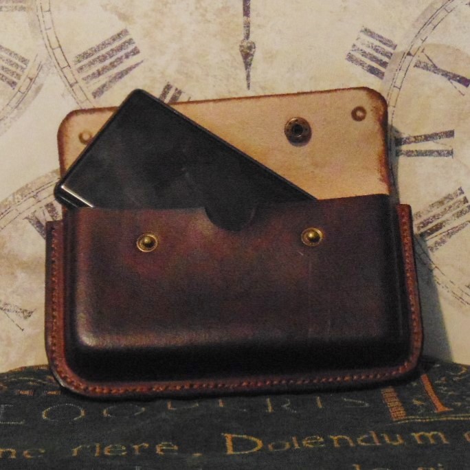 Steampunk Style Mobile Phone Pouch