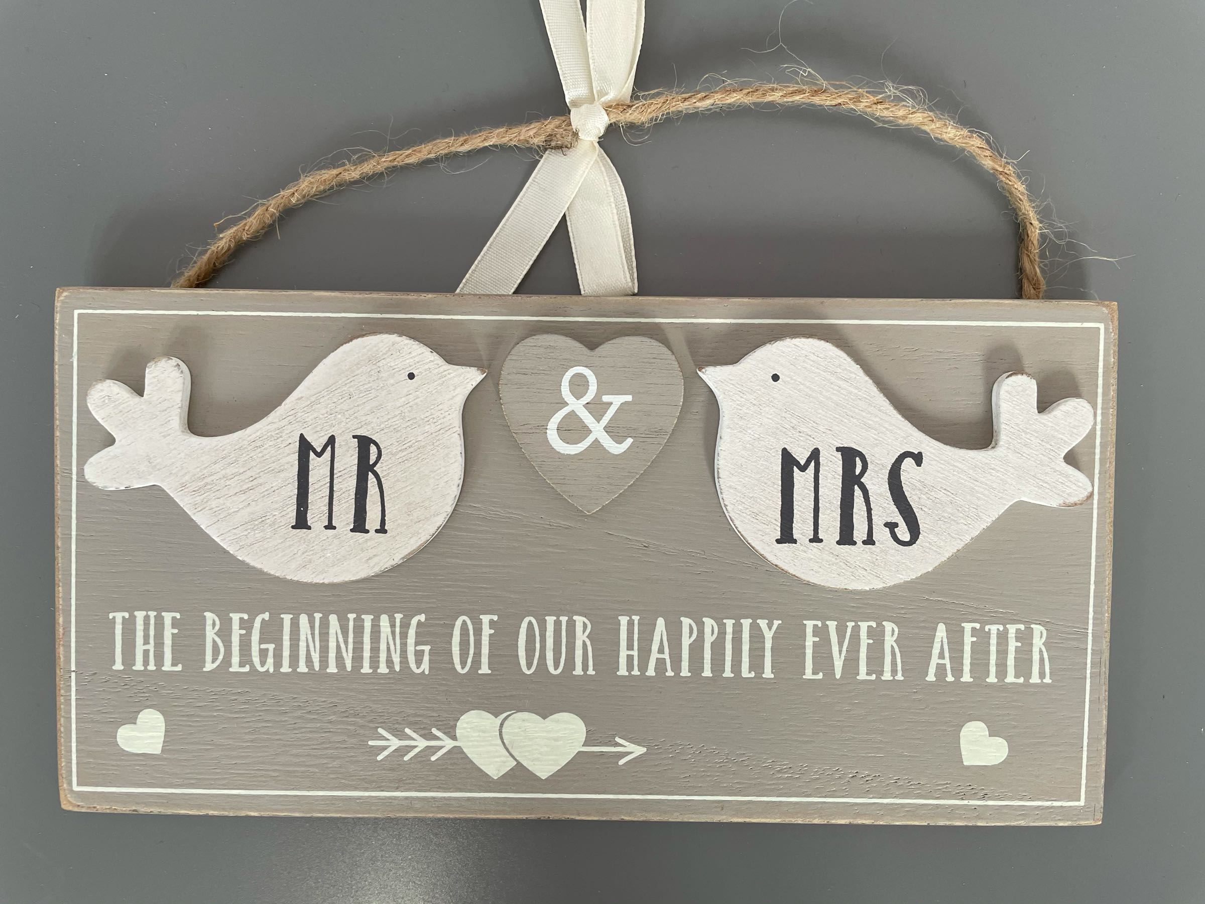 Mr and Mrs- the beginning of our happily ever after 