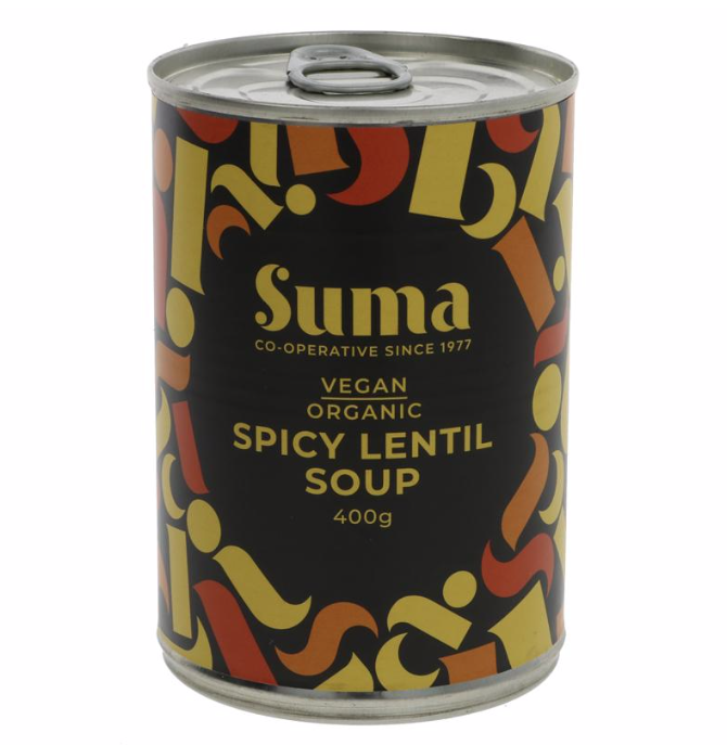 Spicy Lentil Soup | Organic & Vegan