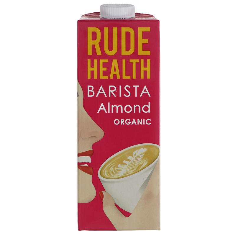 Barista Almond Milk | Organic from Rude Health | DISCOUNTED