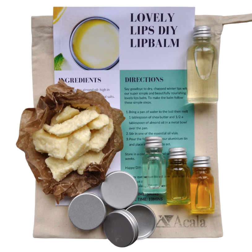 Make Your Own Lip Balm | Gift Bag from Acala