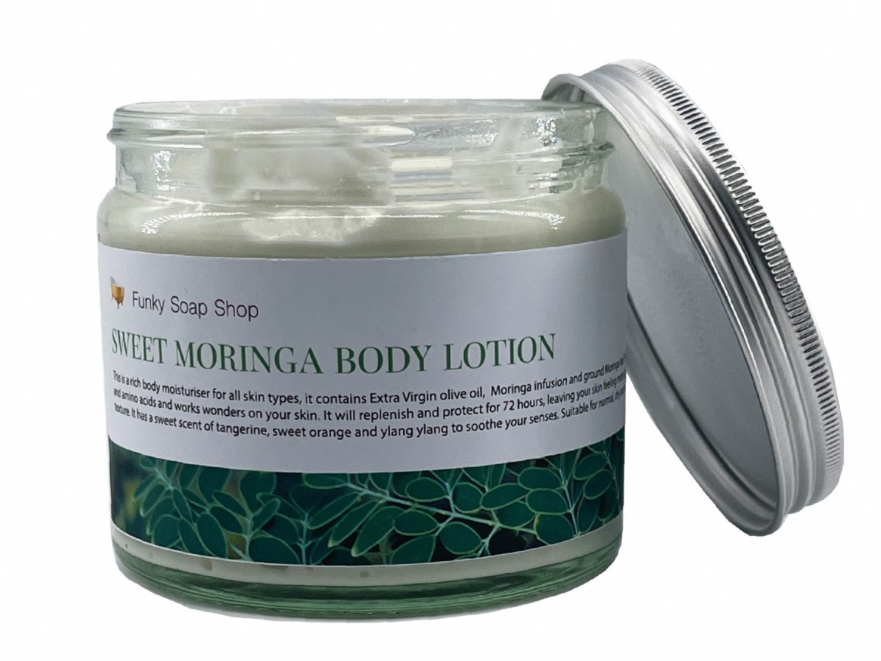 Sweet Moringa Body Lotion | The Funky Soap Shop