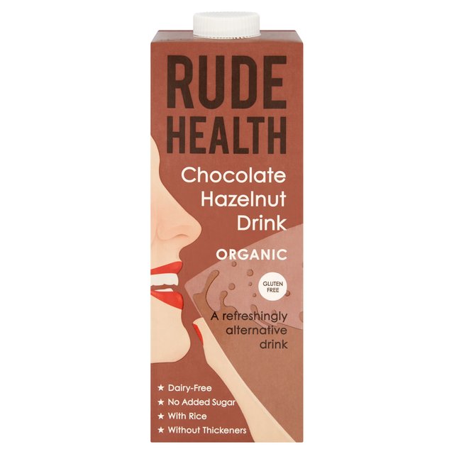 Hazelnut Chocolate Milk | Organic from Rude Health |