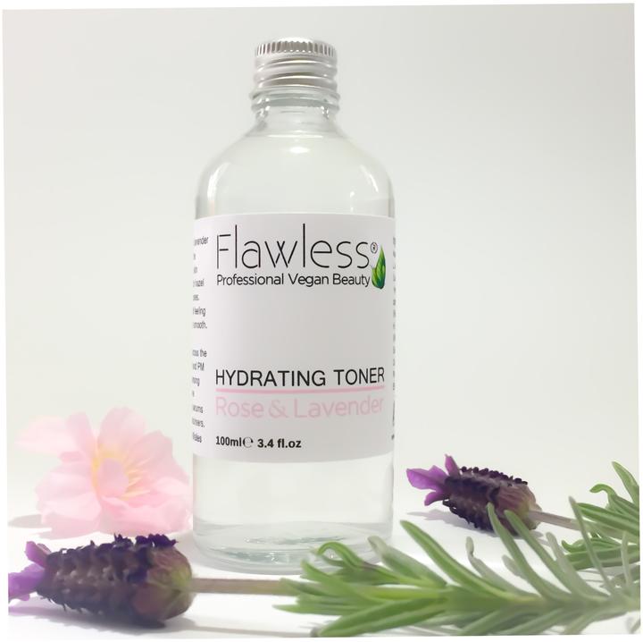 Hydrating Toner | Rose & Lavender | Flawless Vegan Cosmetics