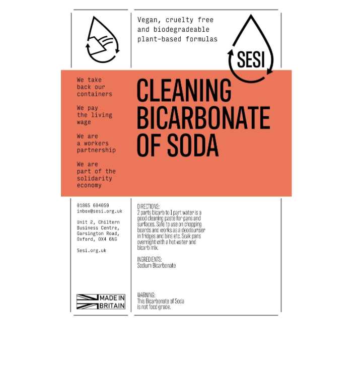 Cleaning Bicarbonate Soda | Sesi 