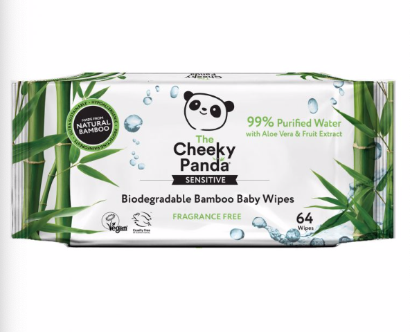 Biodegradable Babywipes | Cheeky Panda