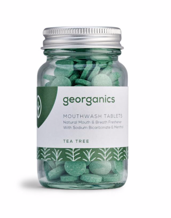 Mouthwash Tablets in Tea Tree | Georganics