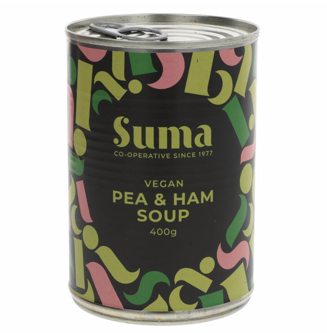 Pea & Vegan Ham Soup | Vegan