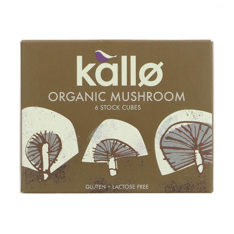 GF Mushroom Stock Cubes | Organic & Vegan from Kallo