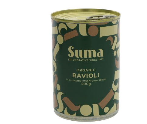 Ravioli with Mushroom Sauce | Organic