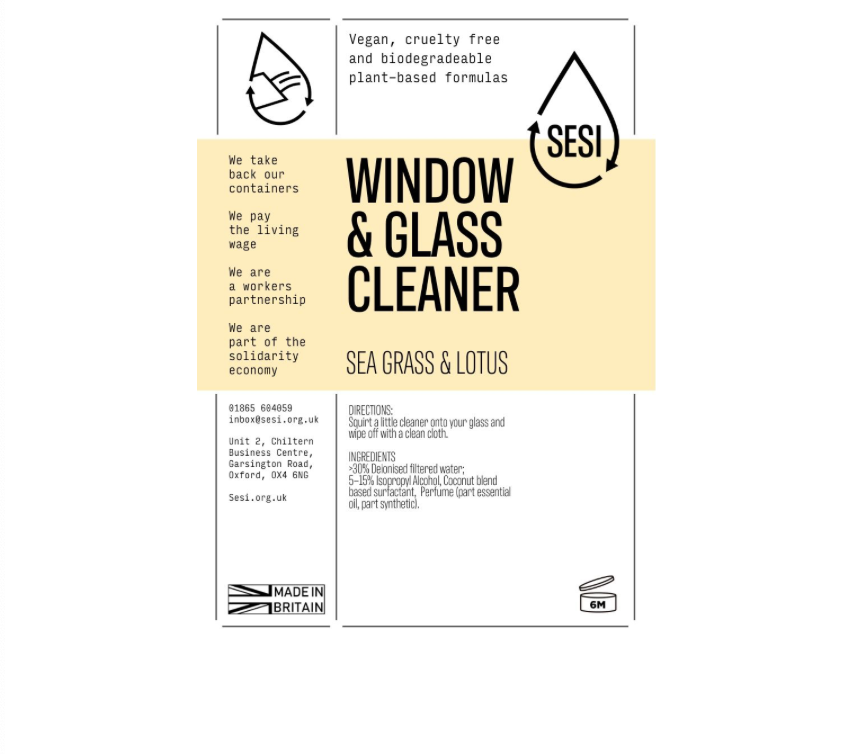 Window & Glass Cleaner | Sesi