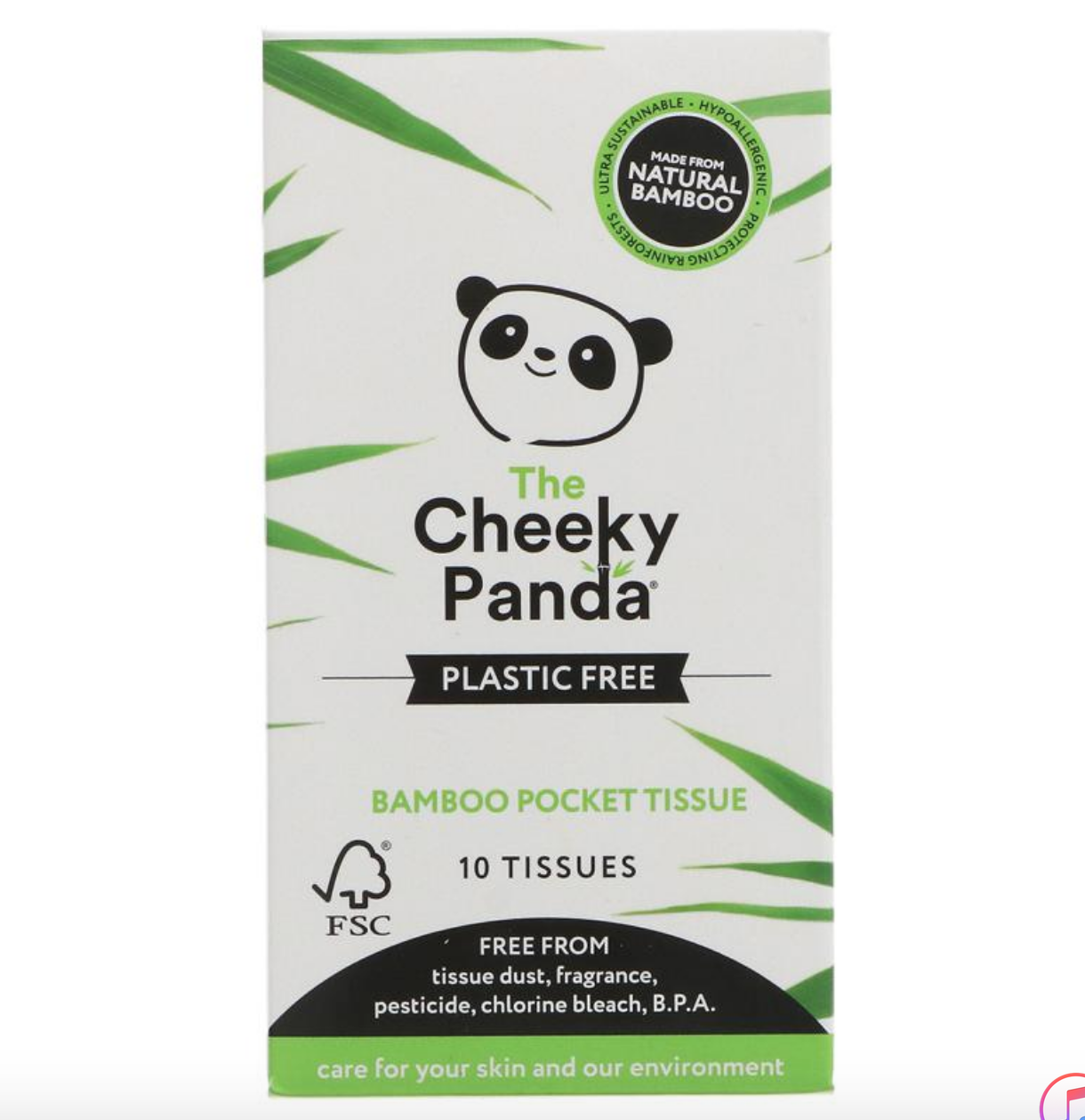 Bamboo Pocket Tissue | The Cheeky Panda