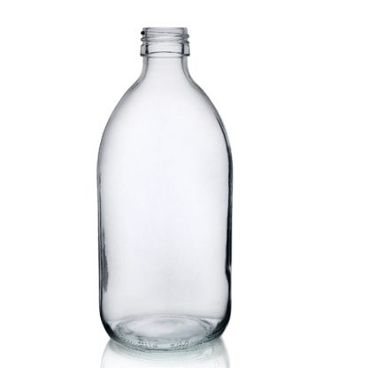 Clear Glass Bottle | 500ml