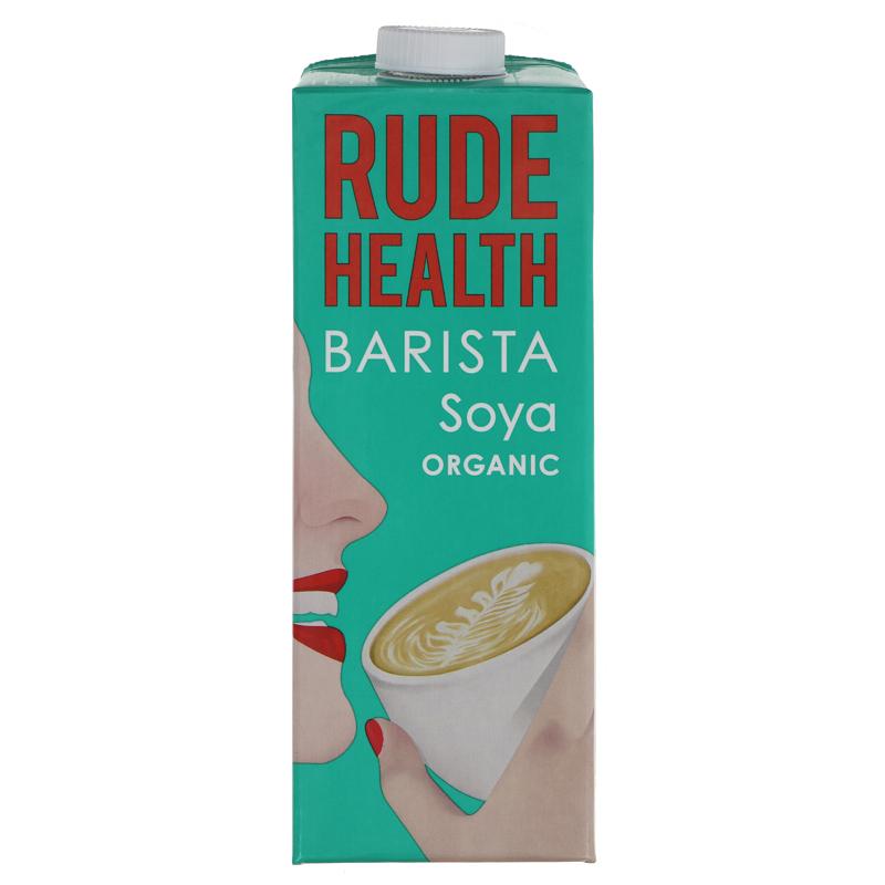Barista Soya Milk | Organic from Rude Health | DISCOUNTED
