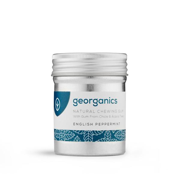 Natural Chewing Gum in English Peppermint | Georganics