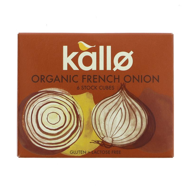 GF French Onion Stock Cubes | Organic & Vegan from Kallo