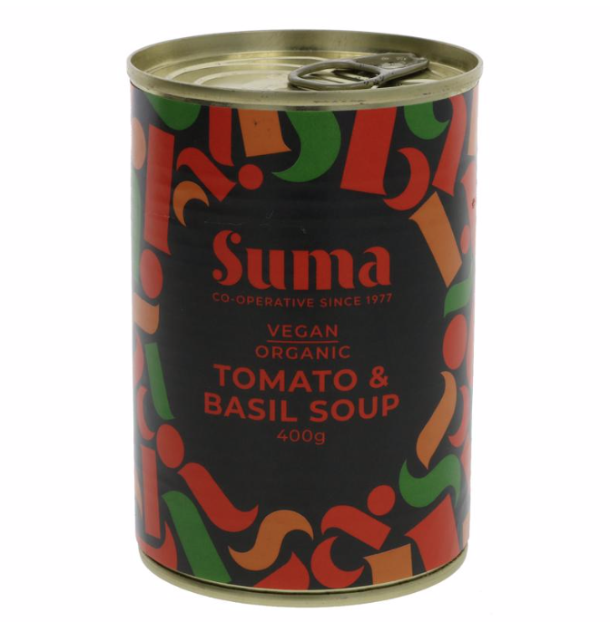 Tomato & Basil Soup | Organic & Vegan