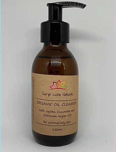 Surya Luna Naturals - Organic Oil Facial Cleanser (150ml)