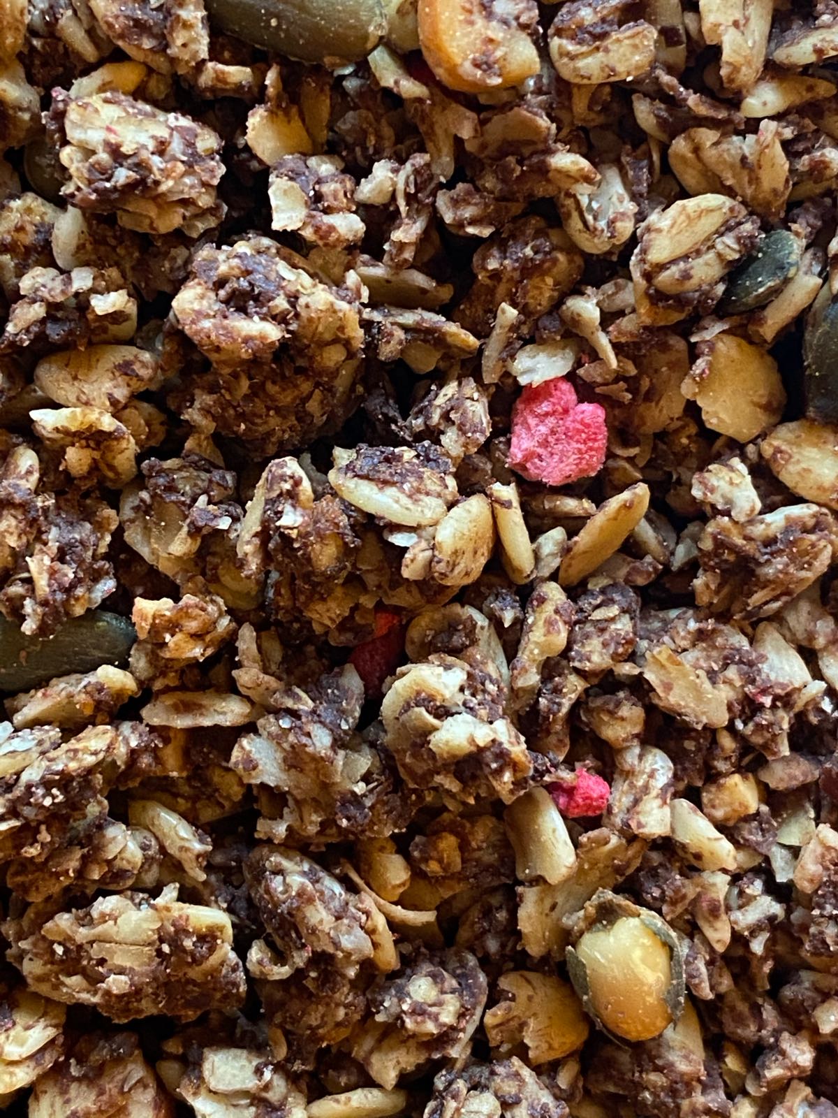 Raspberry & Cacao Granola | Organic and Without Gluten | DISCOUNTED