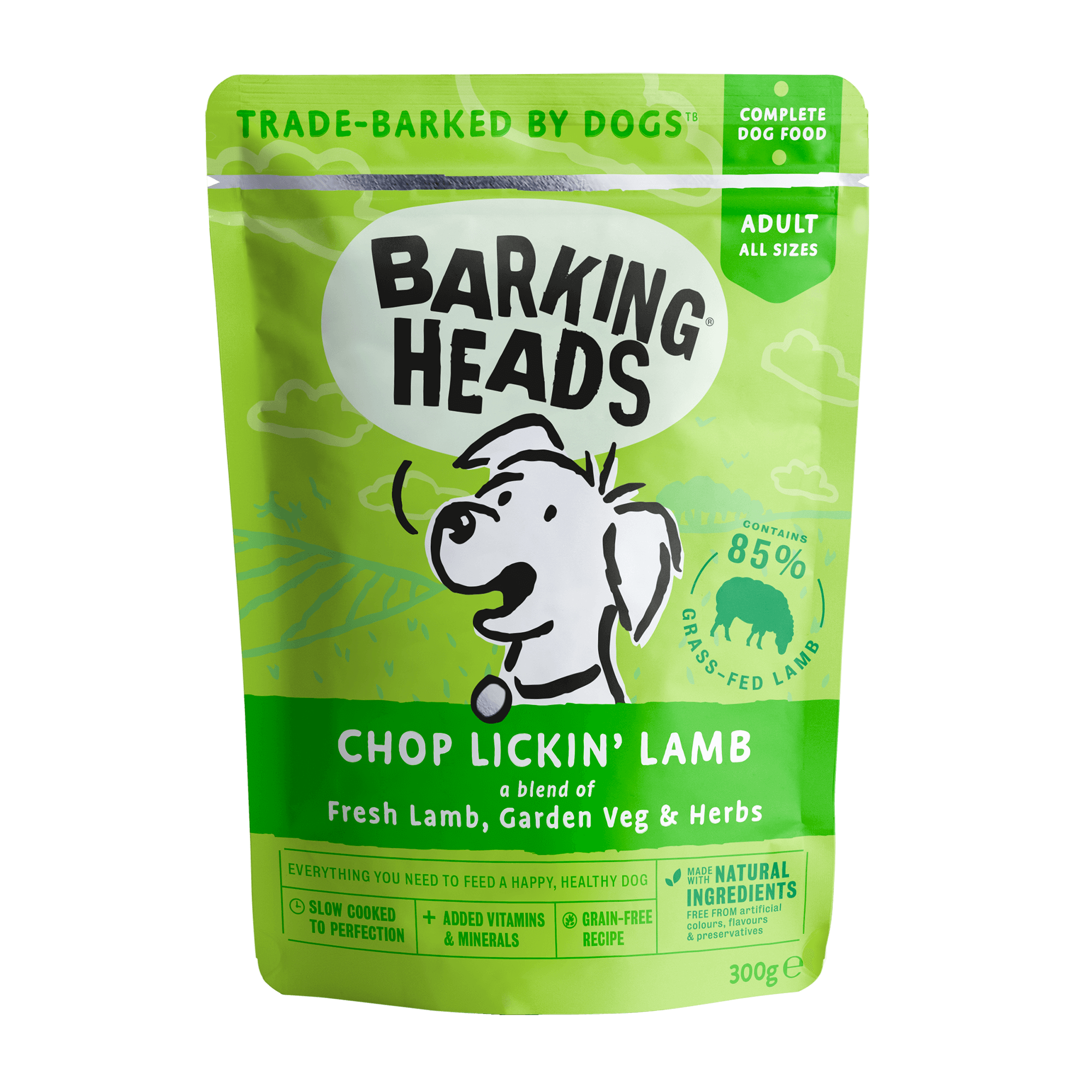 Barking Heads Chop Lickin' Lamb Pouches