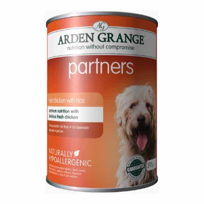 Arden Grange Partners Chicken & Rice 6x395g