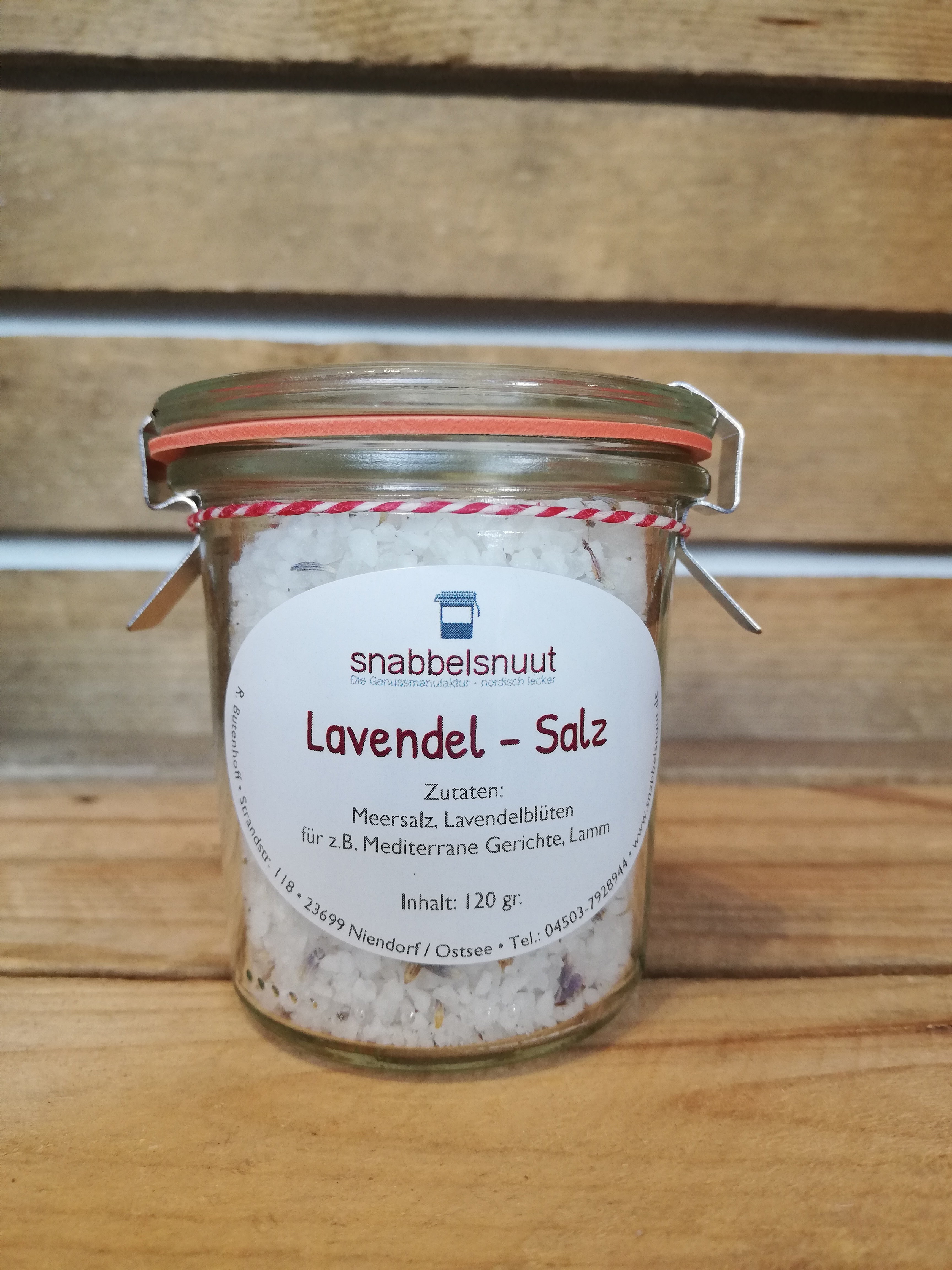 Lavendel Salz