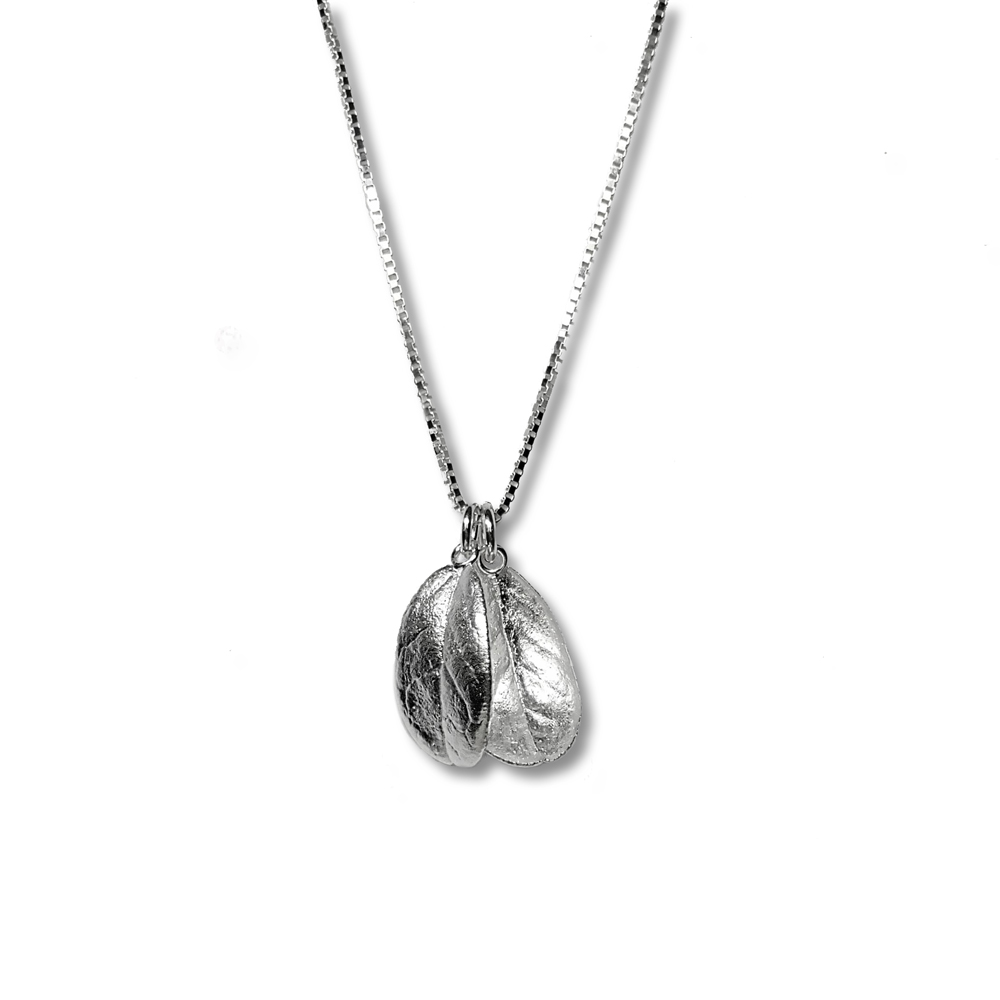 Eternal Lingon necklace, silver
