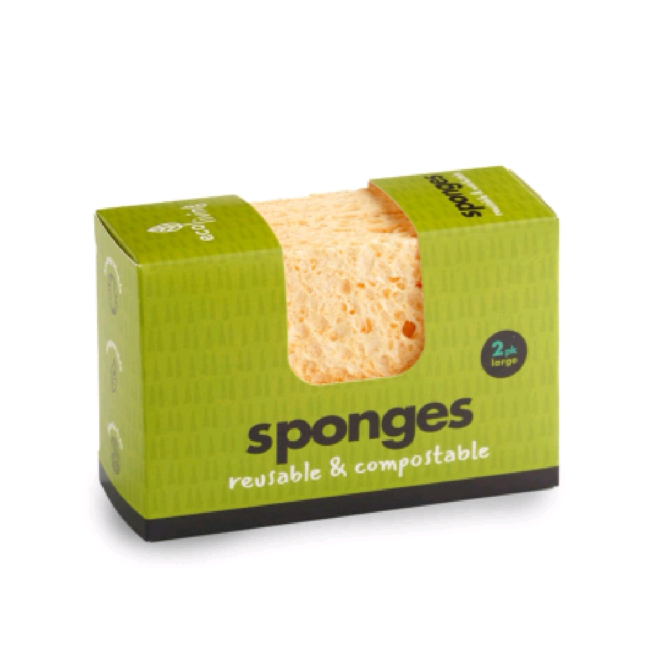 Compostable Sponge 2 pack
