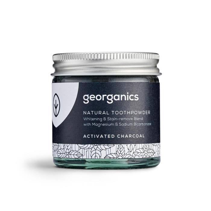 Natural Toothpowder | Activated Charcoal | Georganics