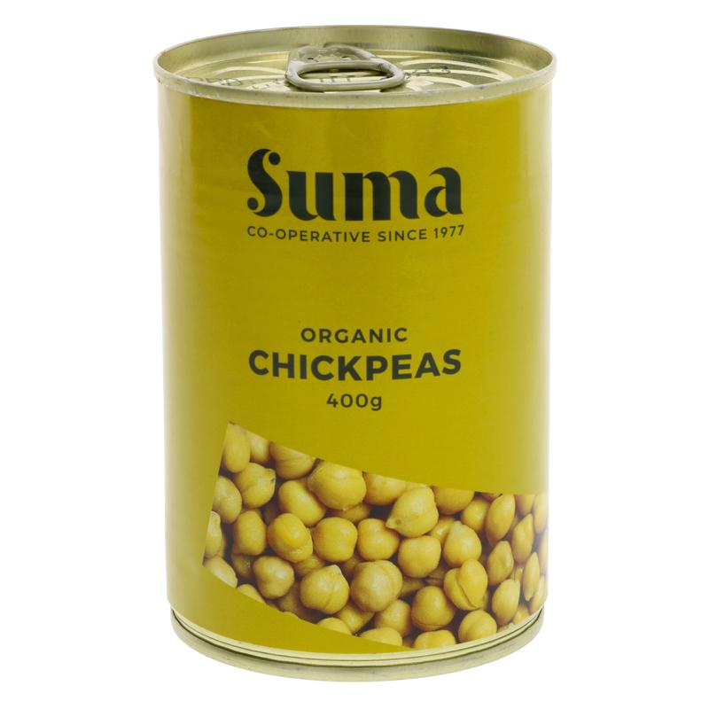 Chickpeas | Tinned | Organic | Suma | 400g